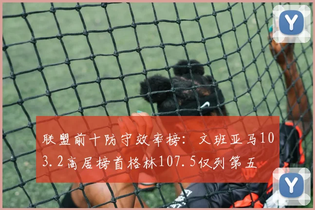 联盟前十防守效率榜：文班亚马103.2高居榜首格林107.5仅列第五